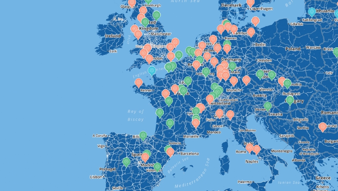 Jedrske elektrarne v Evropi in po svetu